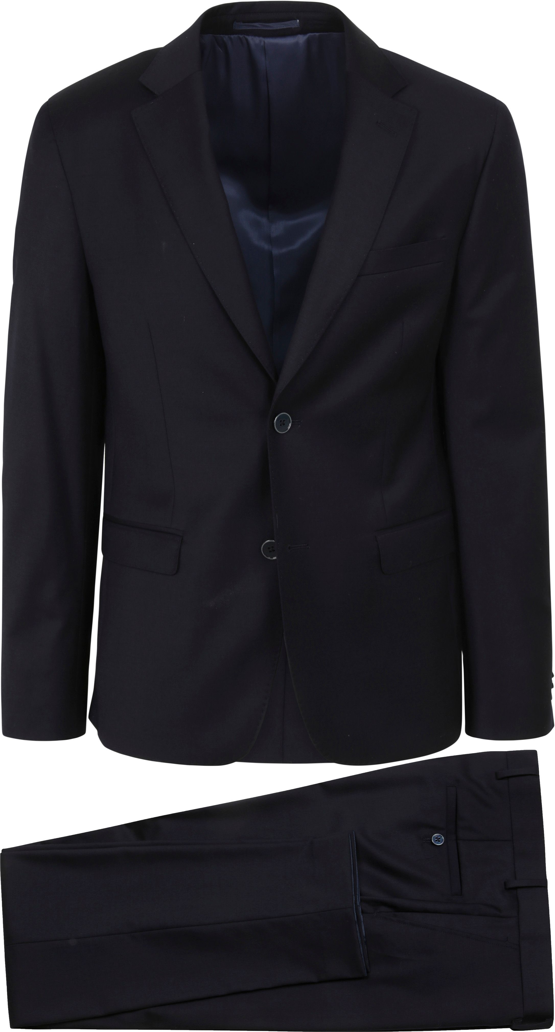 Suitable Anzug Toulon Serge Wolle Uni Navy SPE241028TO05ST-290 kaufen | Suitable