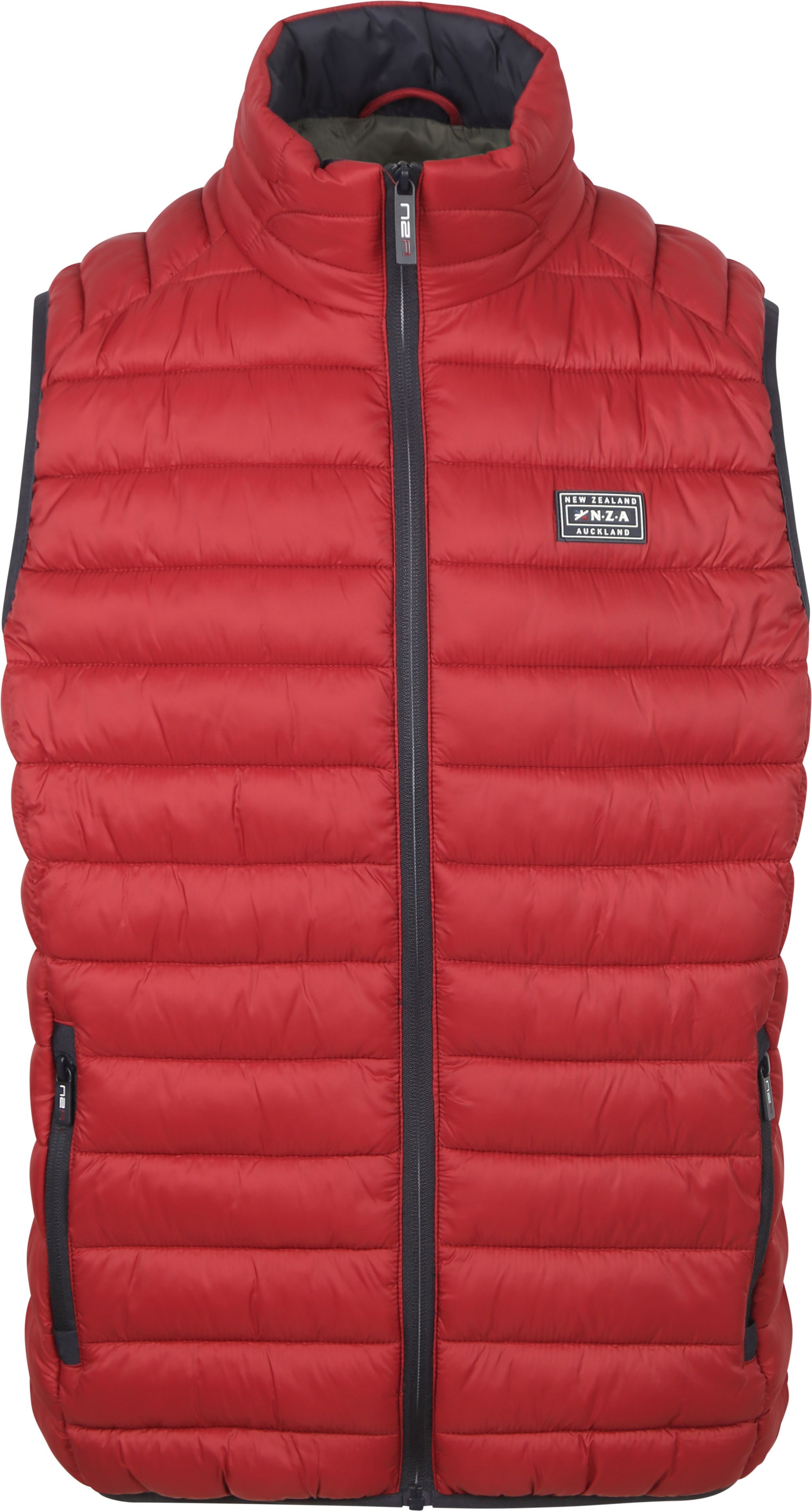NZA Bodywarmer Hooded Puffer Rouge cerise 25HN820-1523 commander en ligne | Suitable