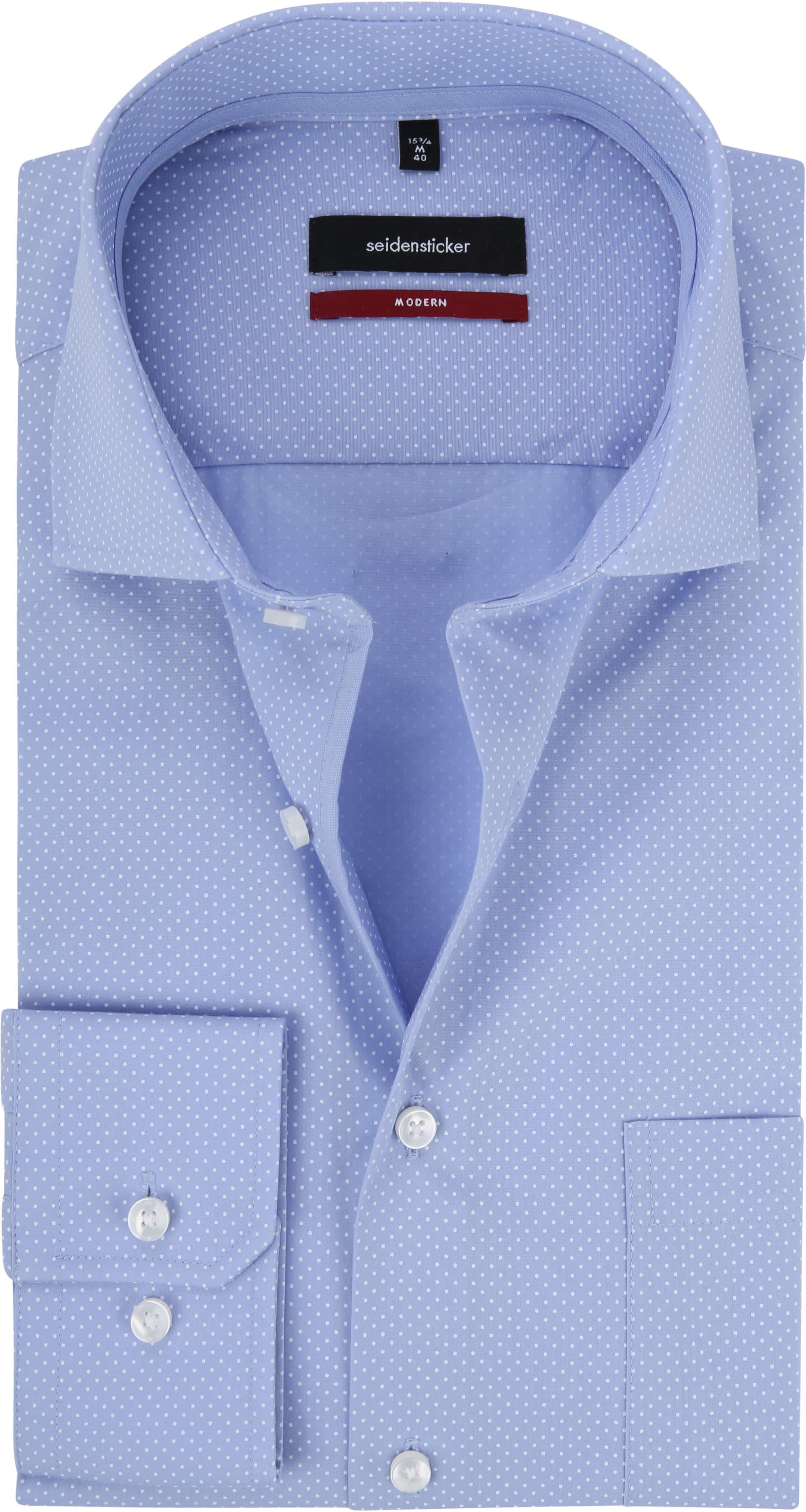 Seidensticker Modern-Fit Shirt Blue size 15 3/4