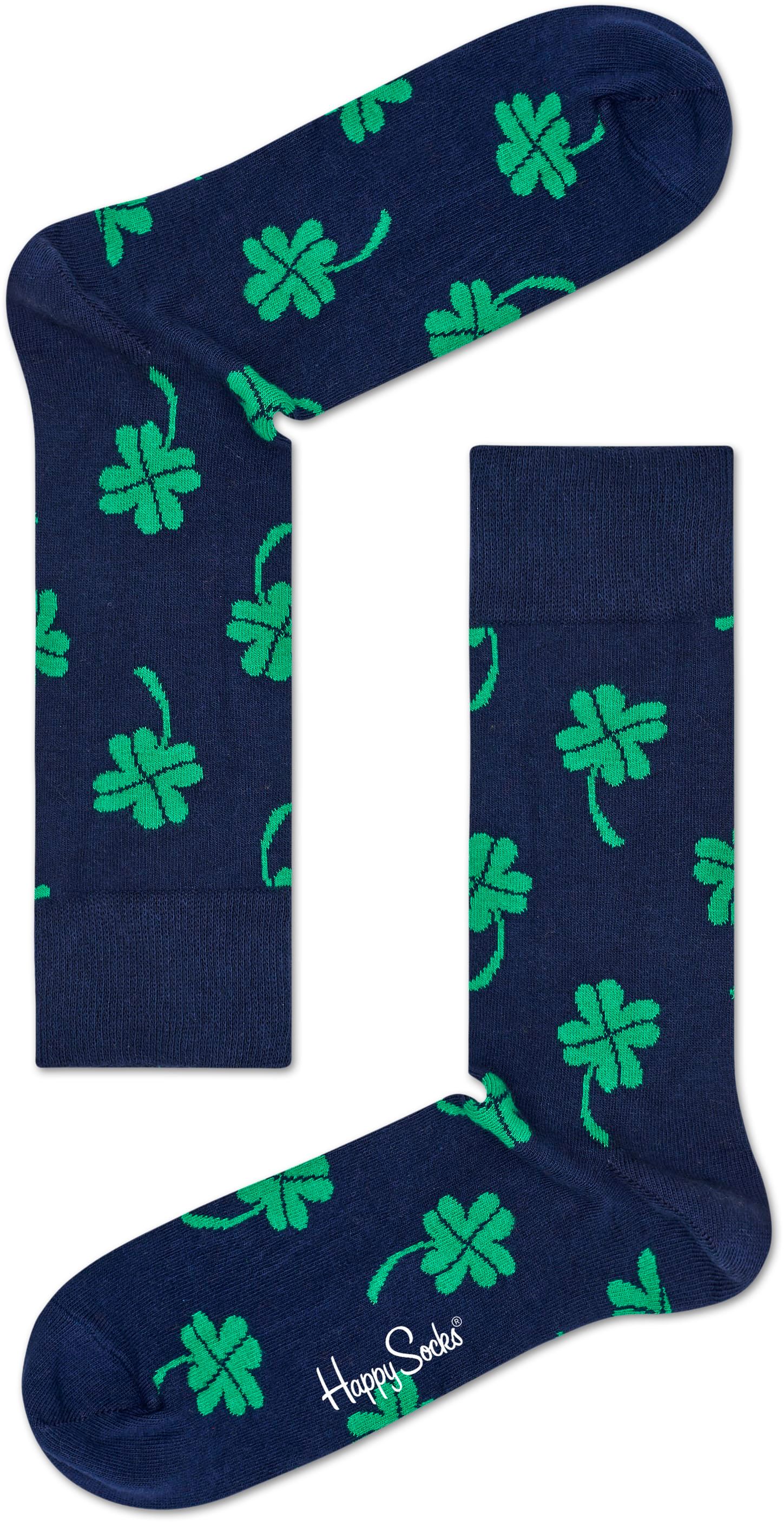 Happy Socks Flower order online | BLU01-6000 Klaver | Suitable Lithuania