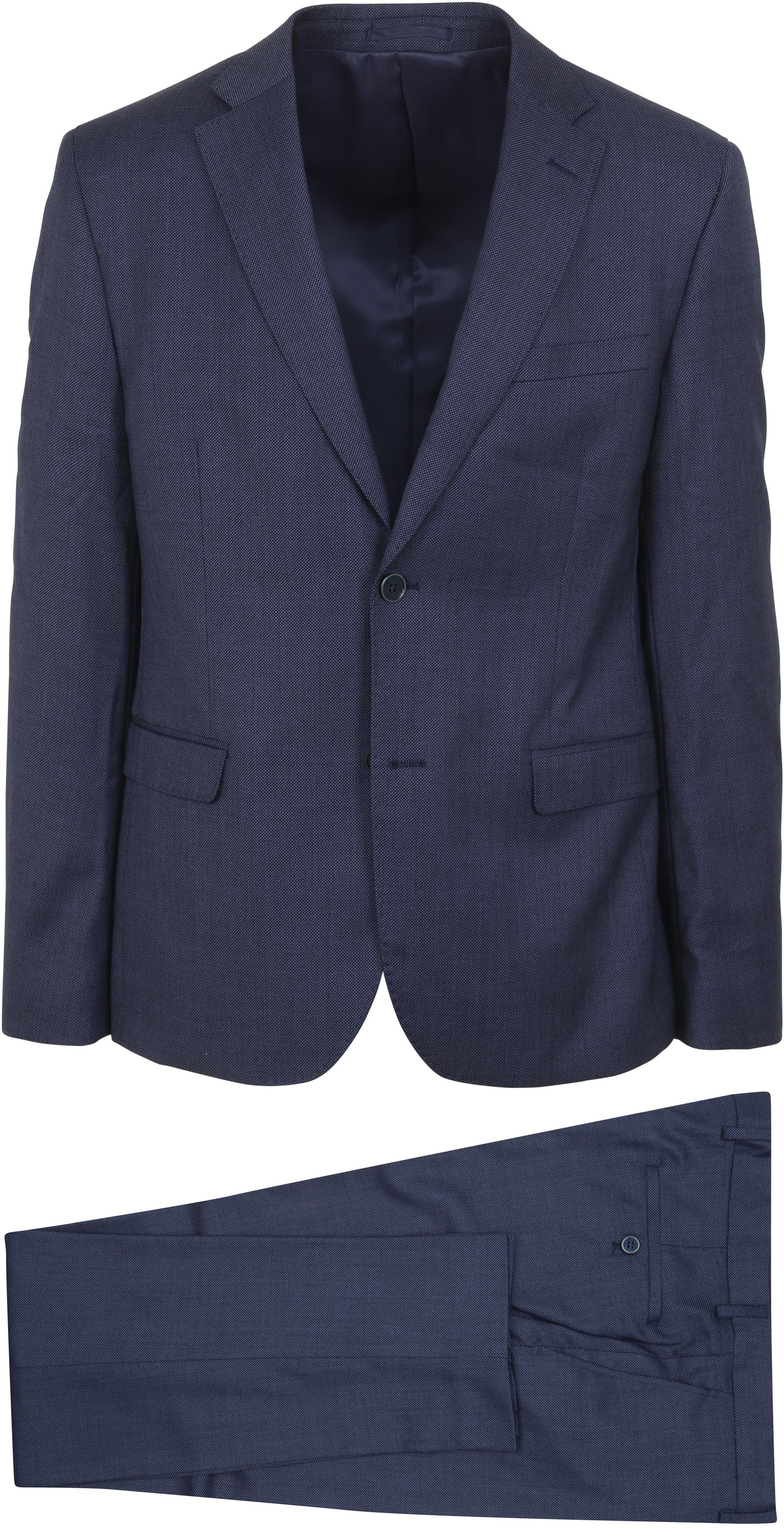 Suitable Suit Toulon Dark Blue Blue size 36-R