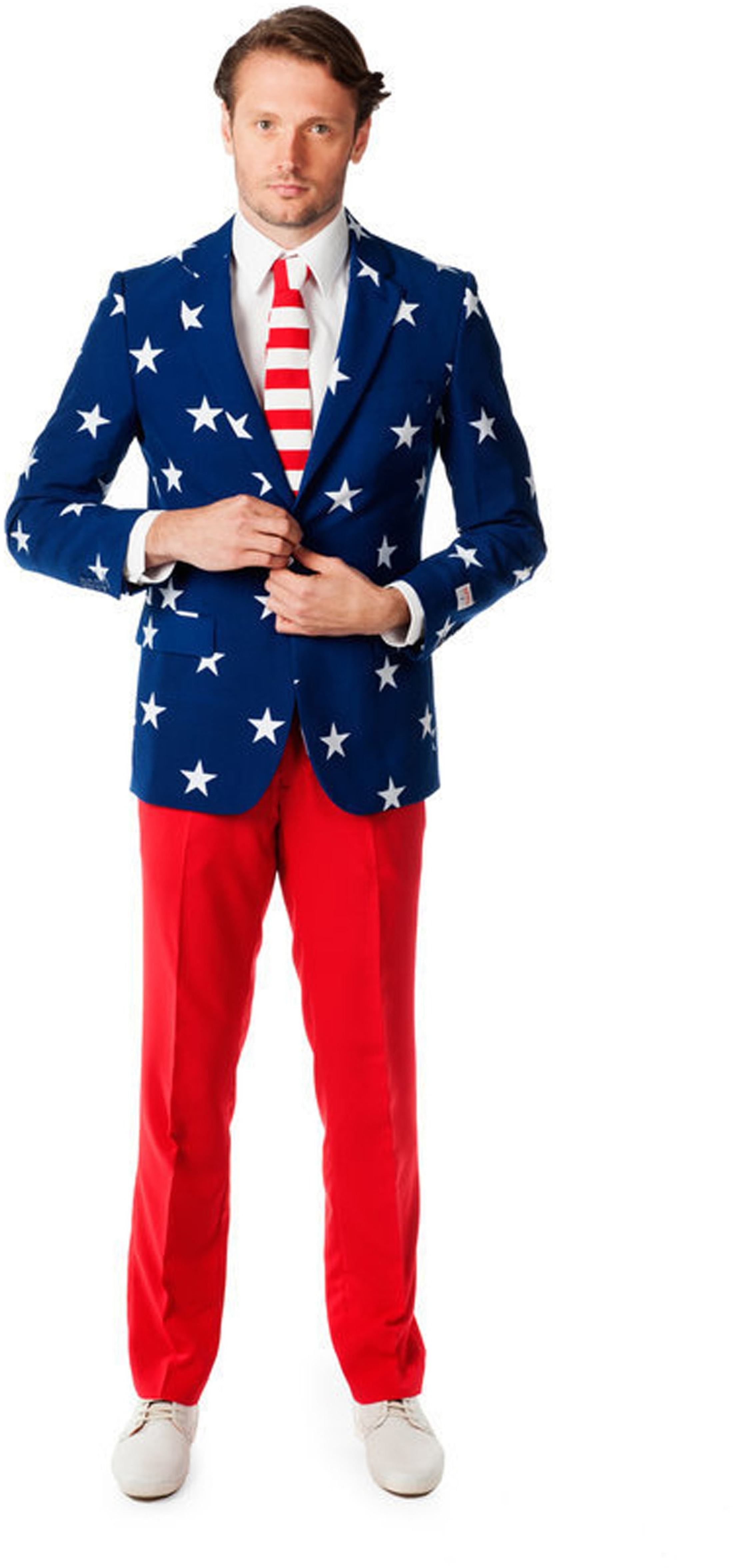 OppoSuits Stars and Stripes Kostüm OSUI-0023 Stars & Stripes