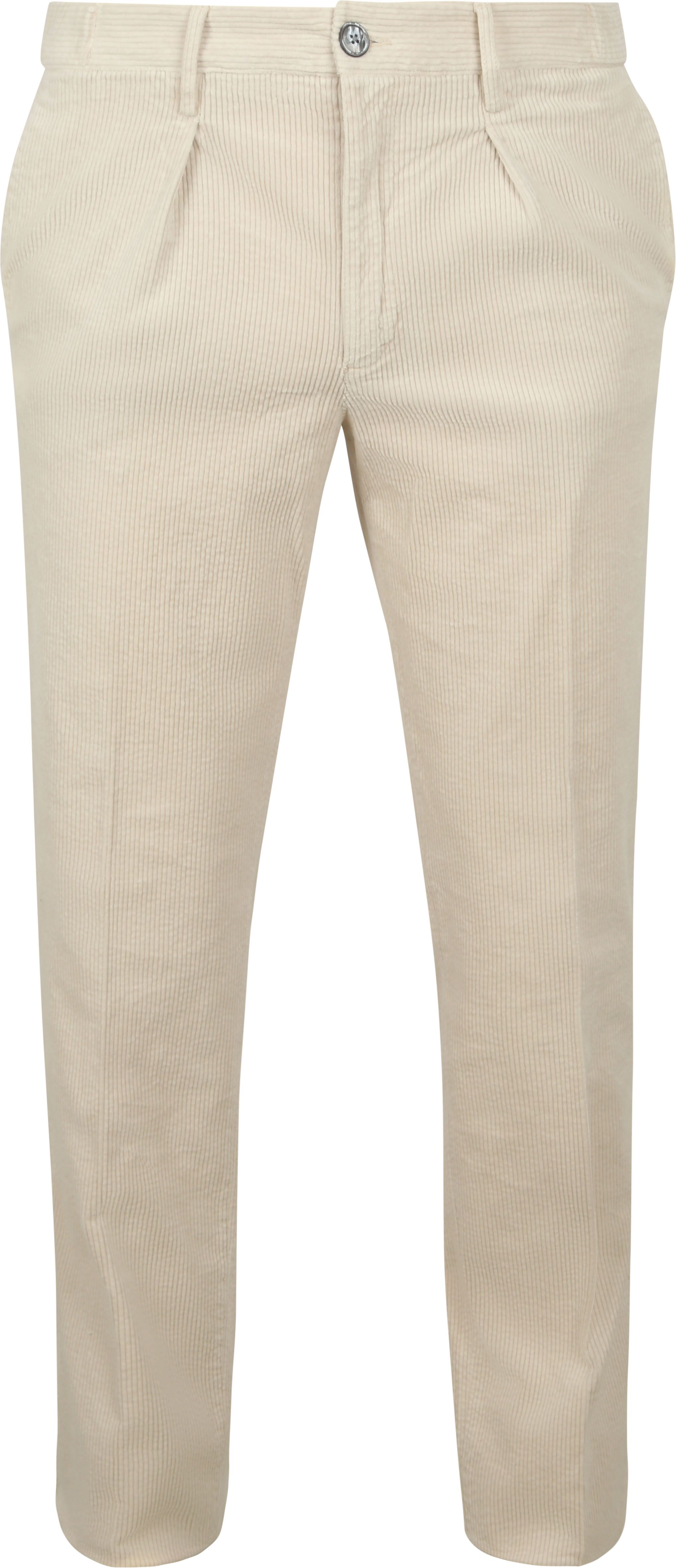 Profuomo Chino Corduroy Ecru order online | Suitable