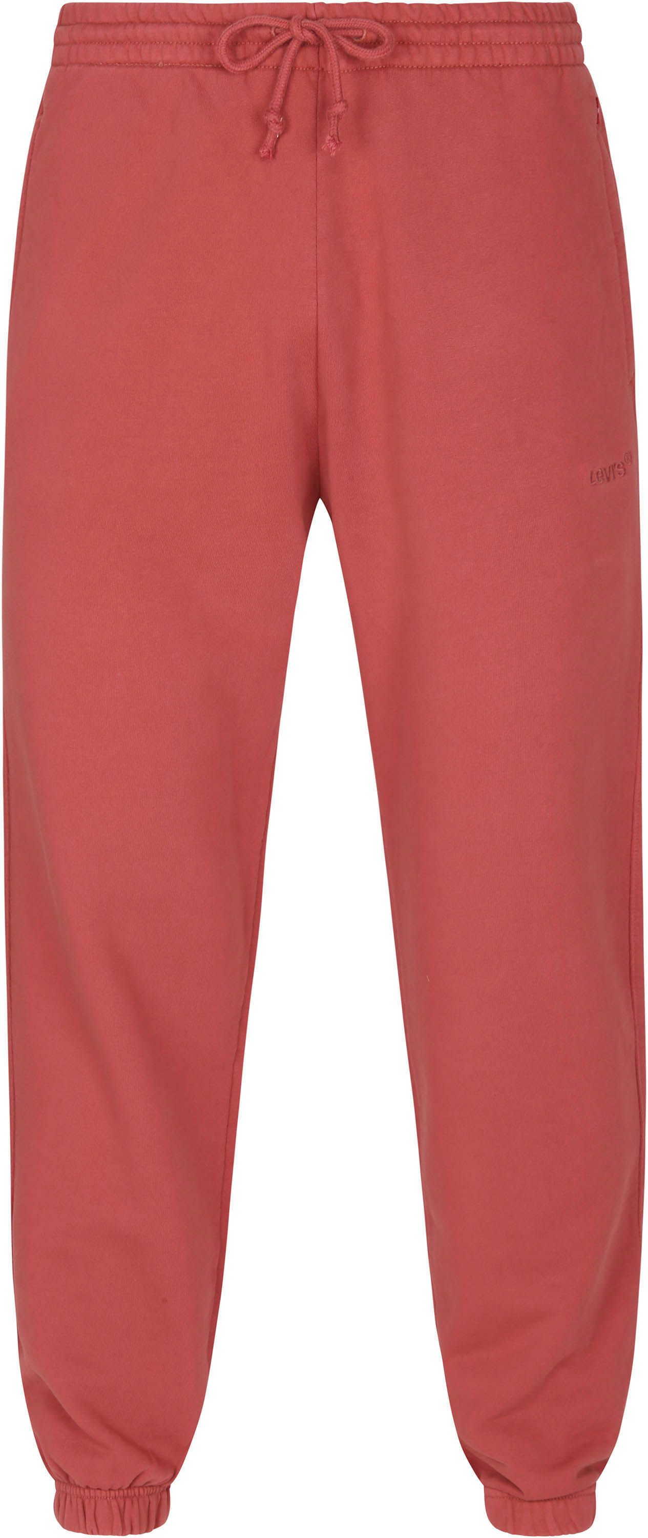 Levi's Sweatpants Garment Dye Red size L
