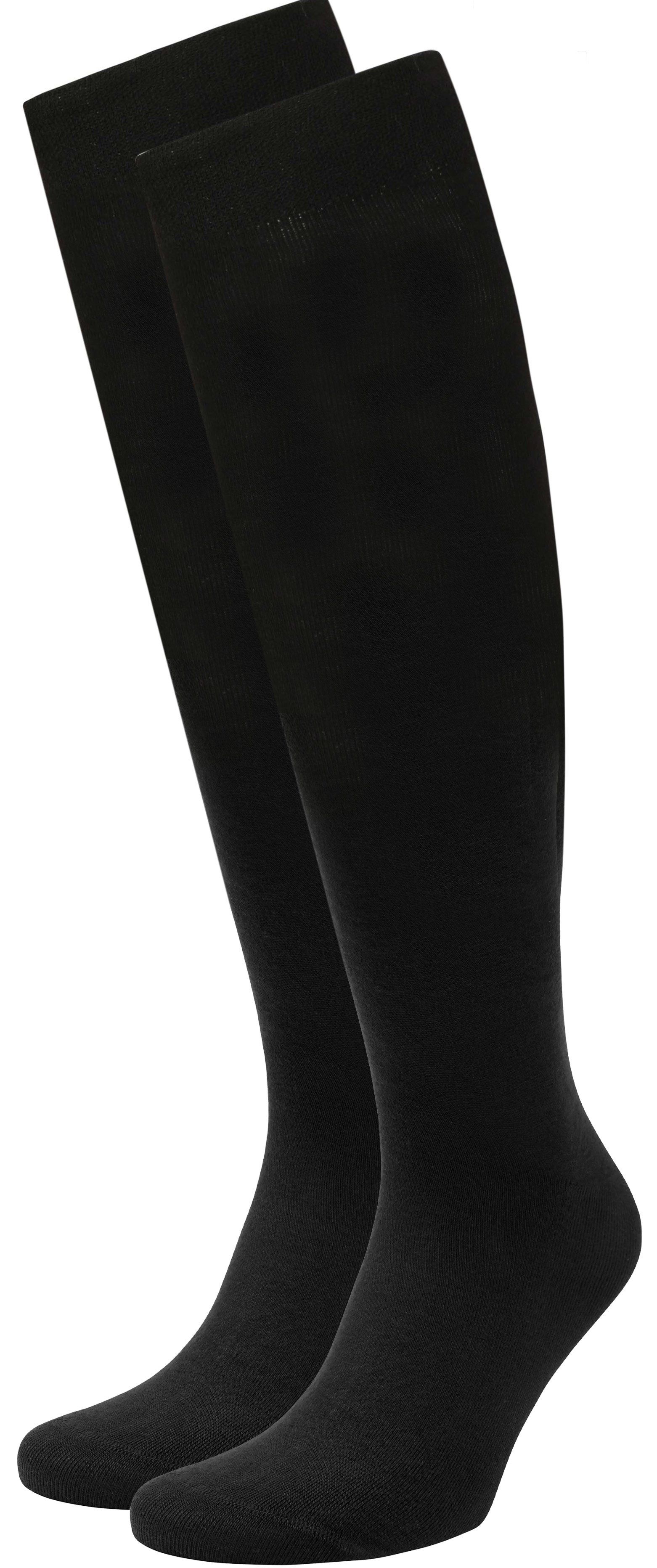 Suitable Knee-High Socks Black size 43-46