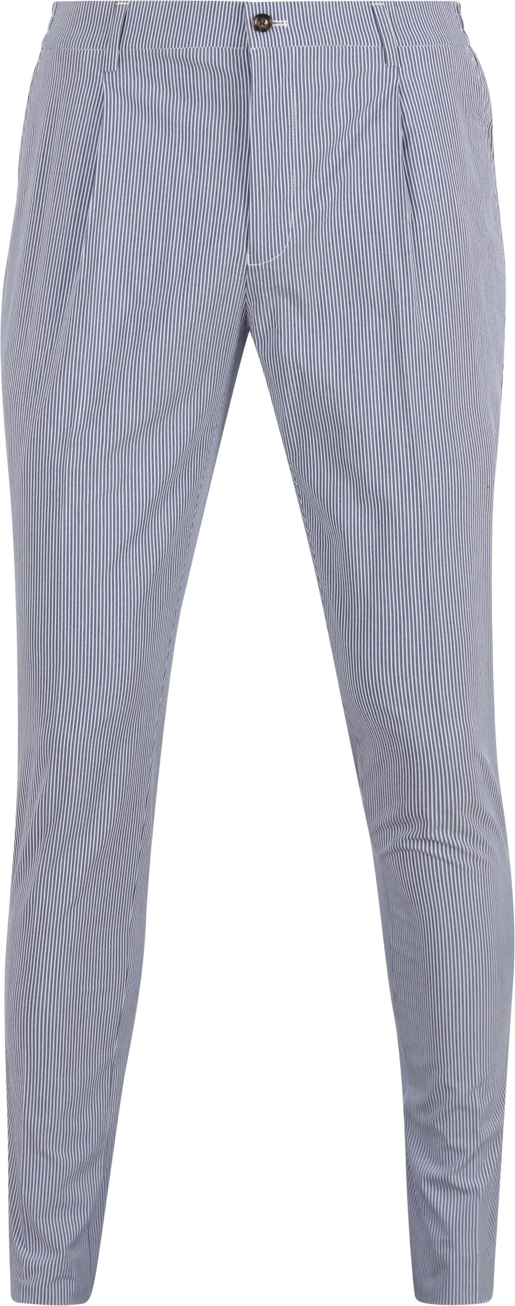 Suitable Chino Streifen Blau SPE24104GR42ST-240 kaufen | Suitable