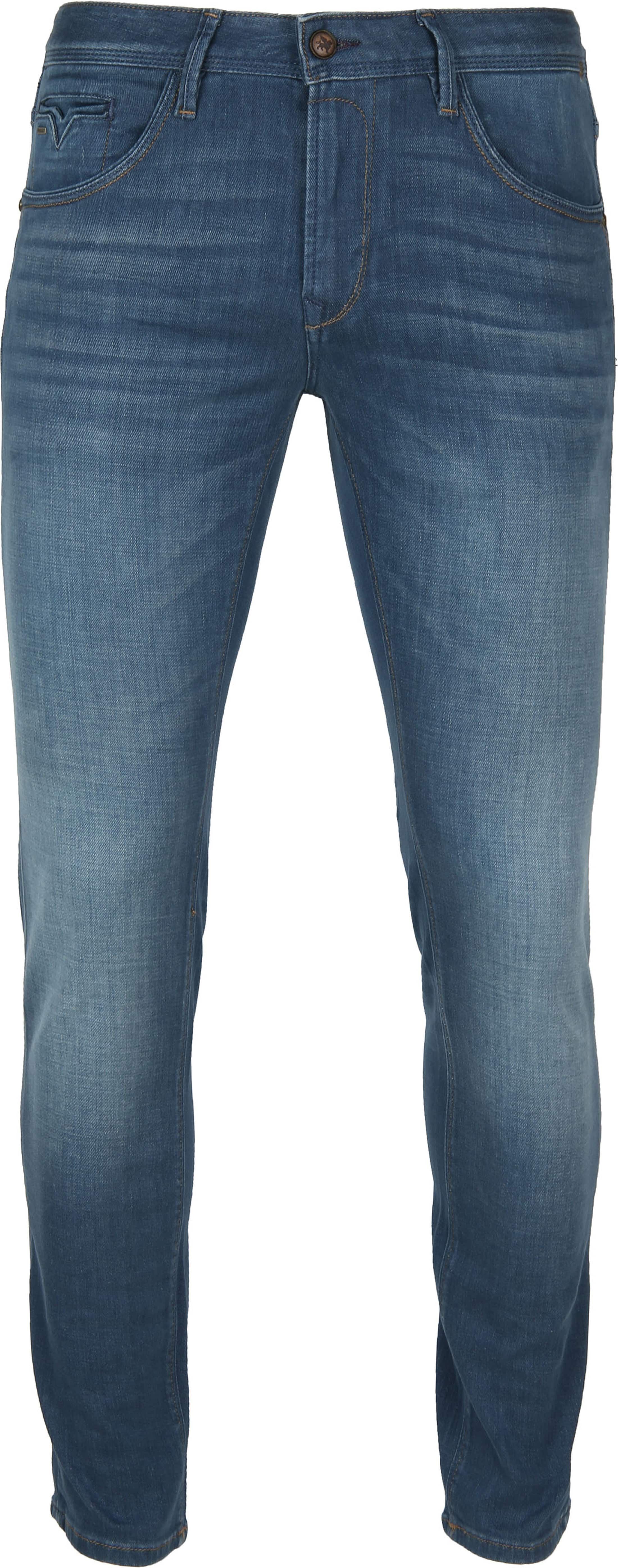 Vanguard Jean V85 Scrambler Coupe Slim Bleu  VTR85-LHB commander en ligne | Suitable