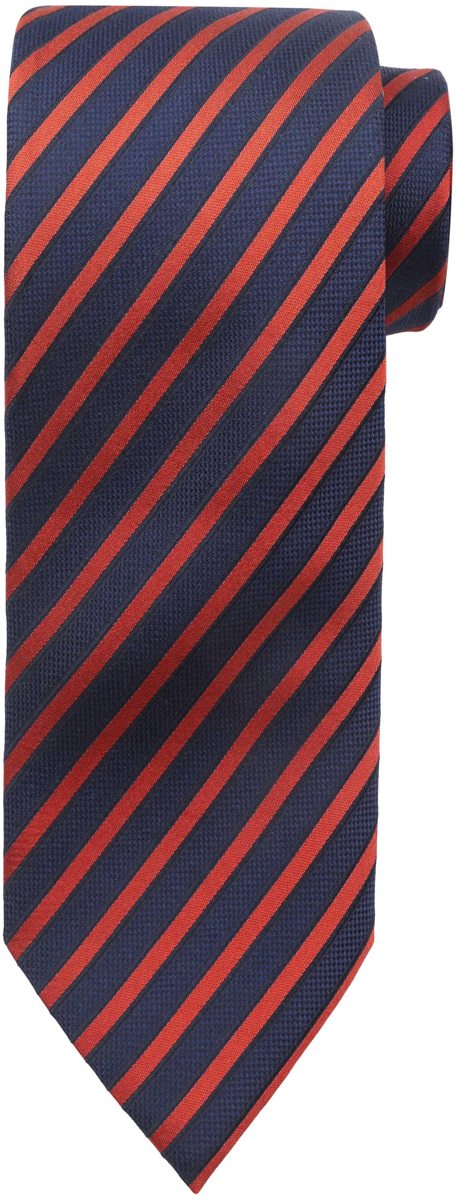 Silk Tie Navy Red Stripe F82-1 F82-1 Navy/red Stripe order online | Suitable