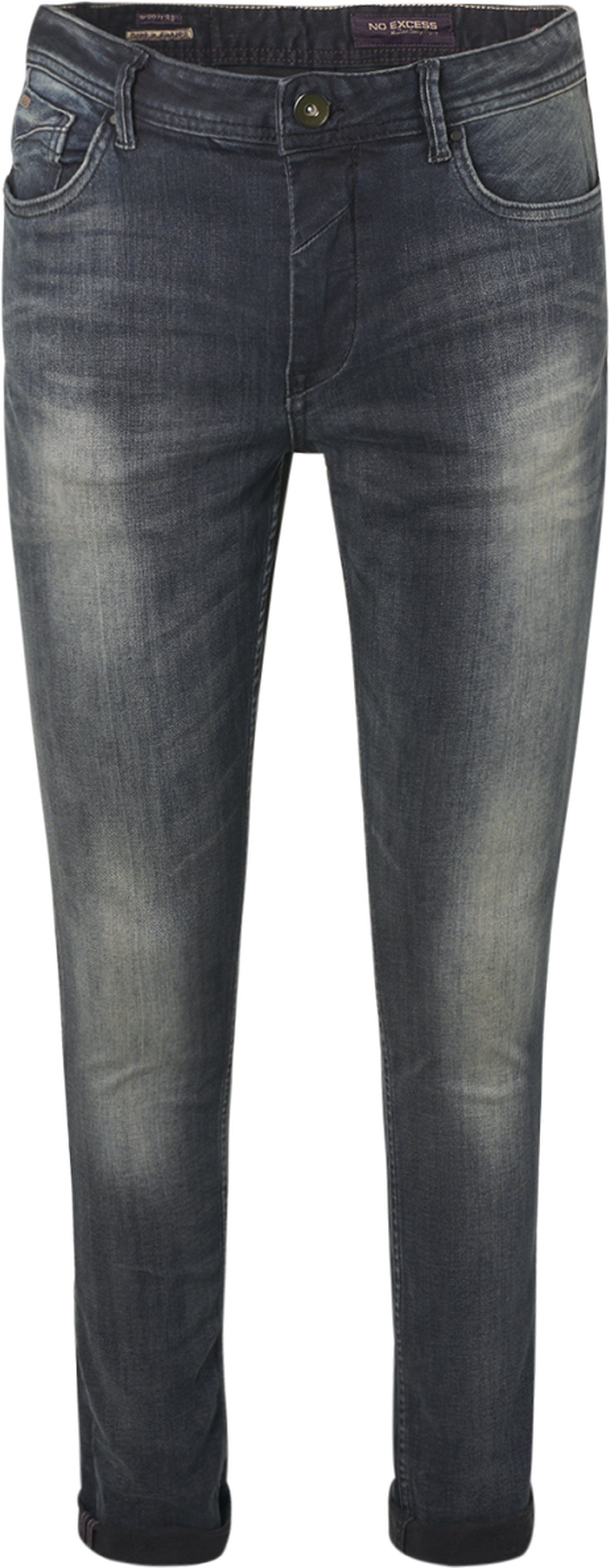 No-Excess Jeans 710 Denim Dark Grey Grey size W 30