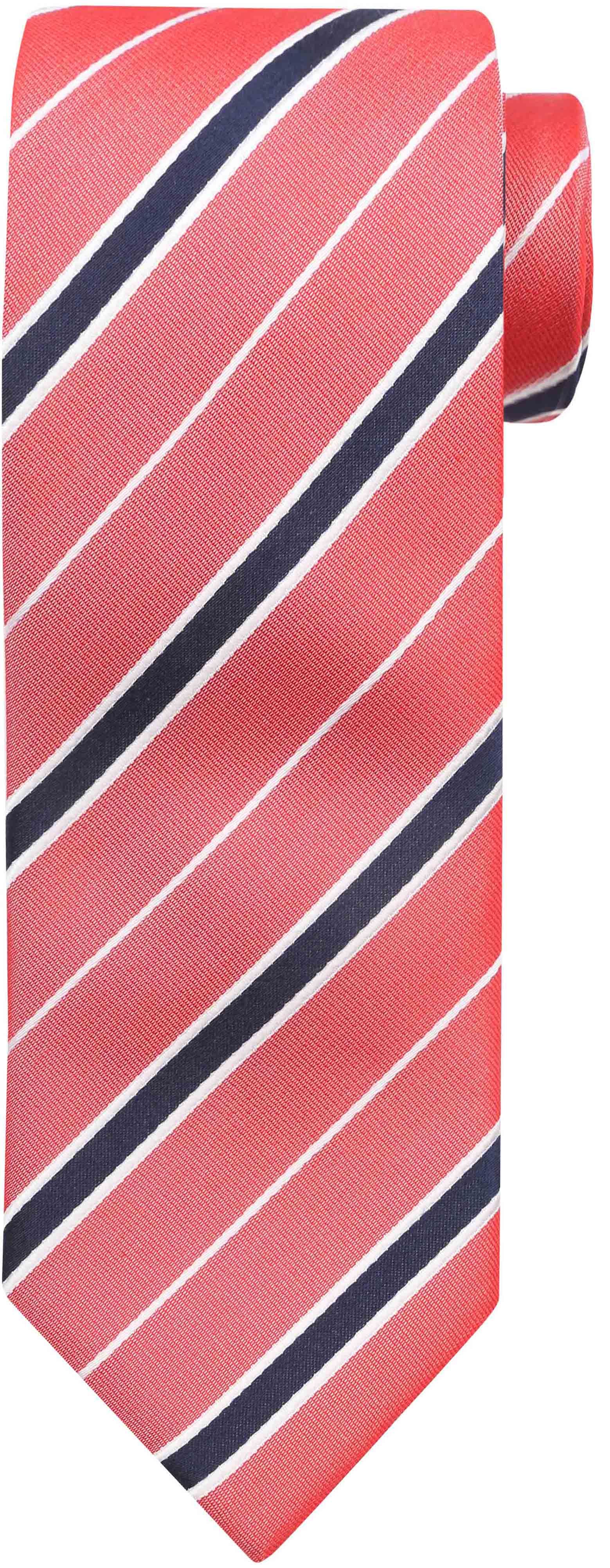 Silk Tie Red Stripes Silk Tie 710017 order online | Suitable