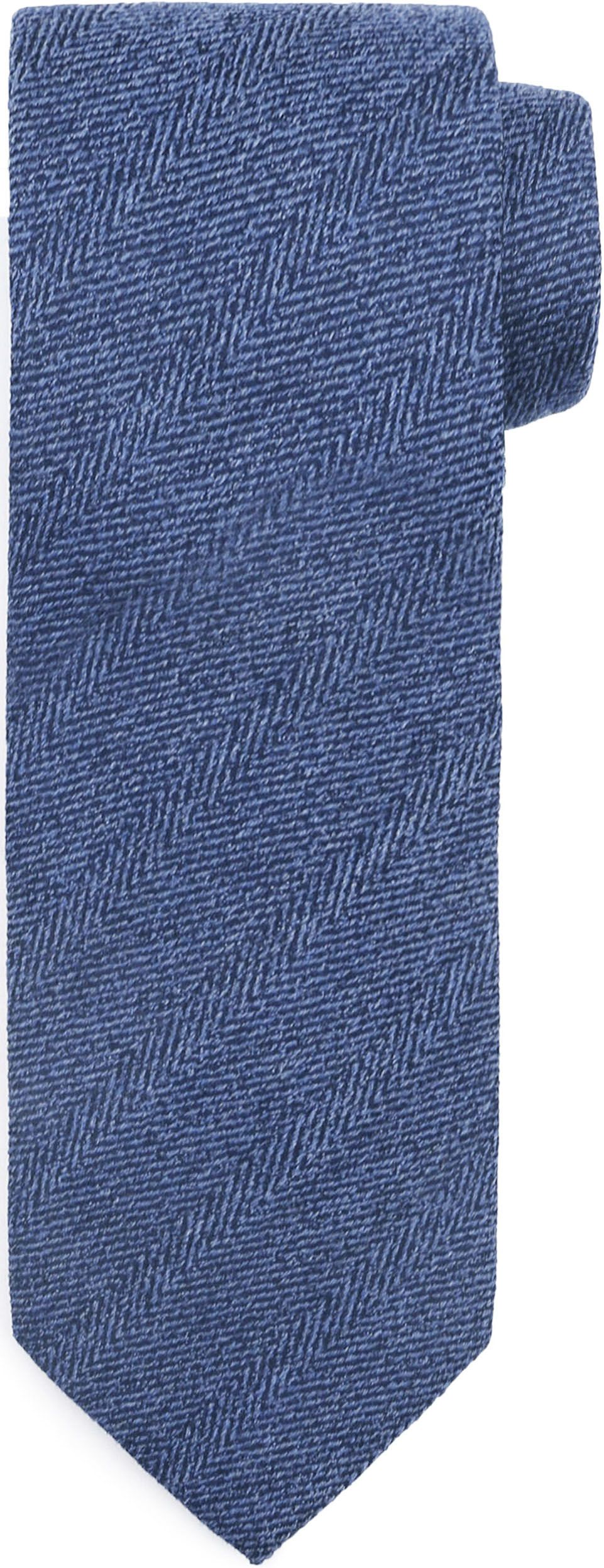 Suitable Tie Wool/Silk Herringbone Indigo TI23-32 order online | Suitable