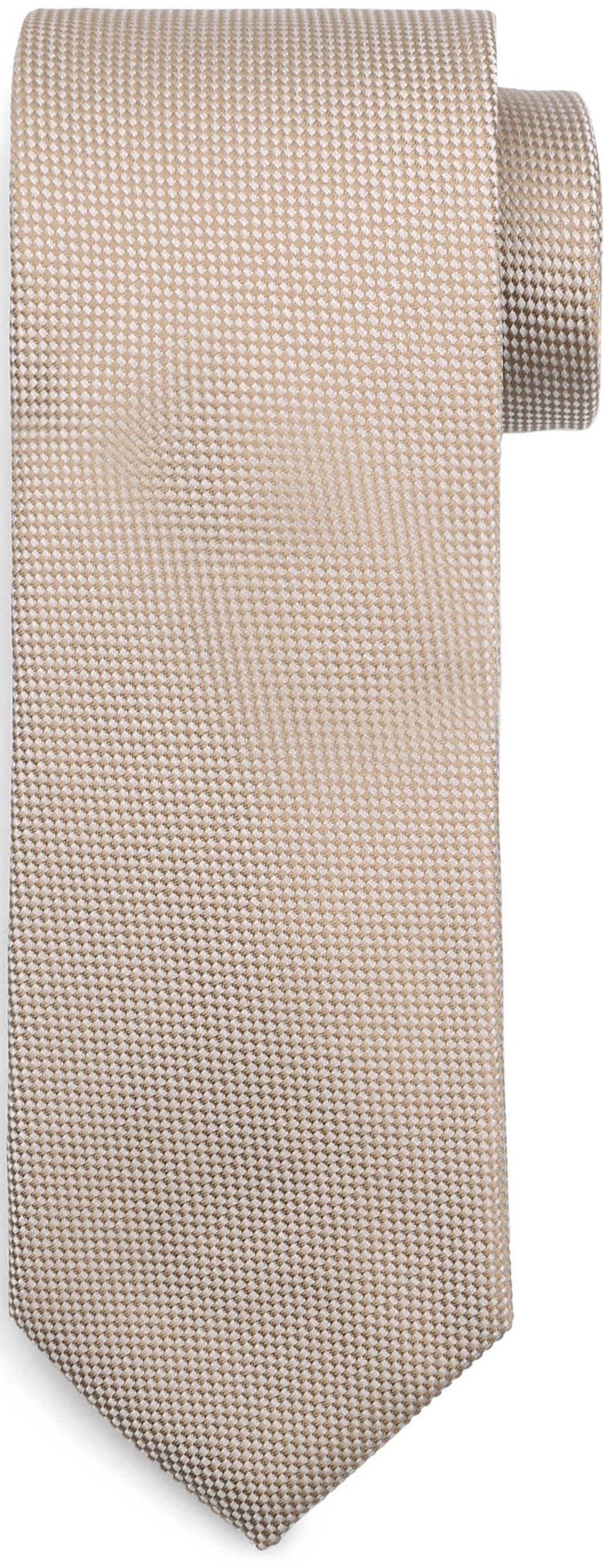 Suitable Silk Tie Beige order online | TIOXF-15 Khaki | Suitable Norway