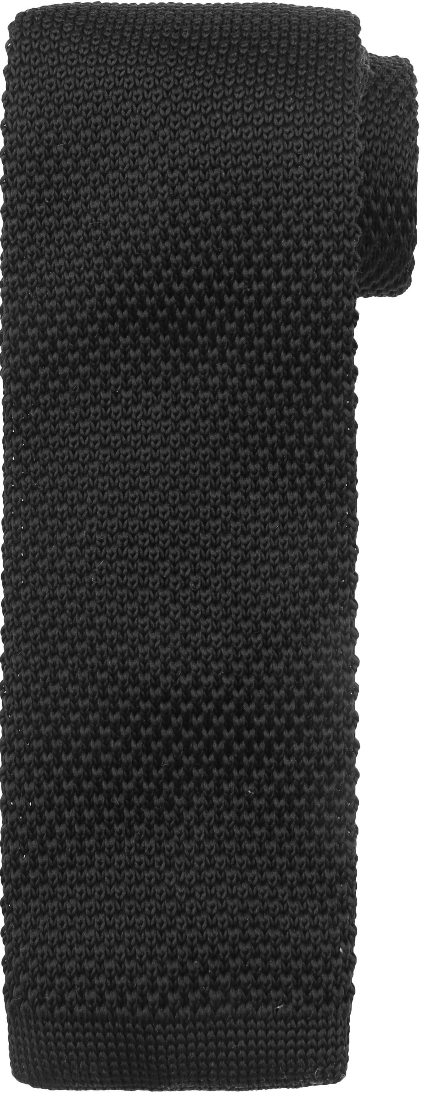 Suitable Knitted Tie Black TK-08 TK-08-025 order online | Suitable