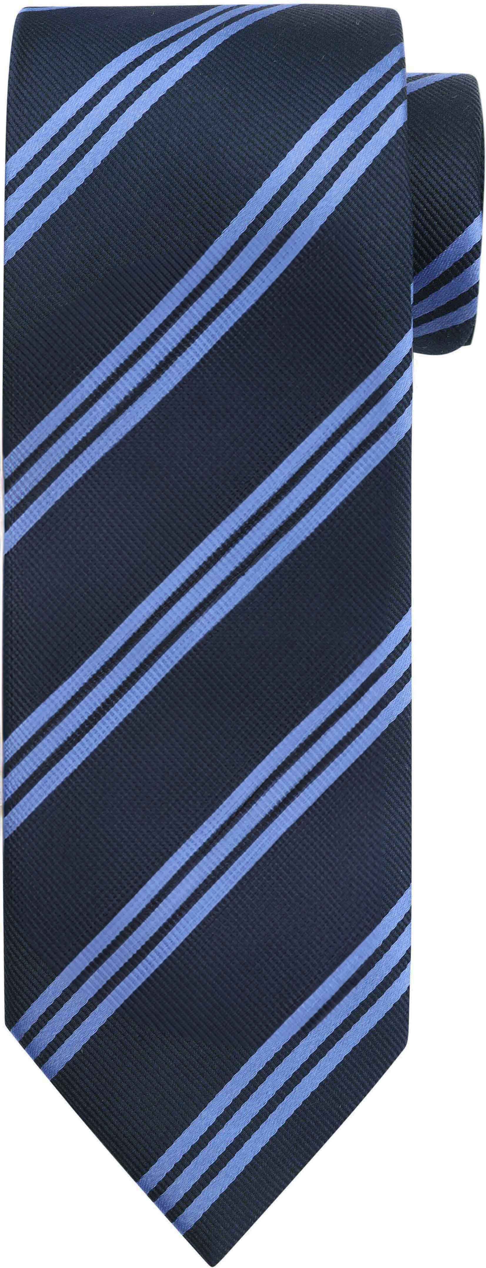 Suitable Tie Silk Stripes Anthracite FC22-17 Grey order online | Suitable