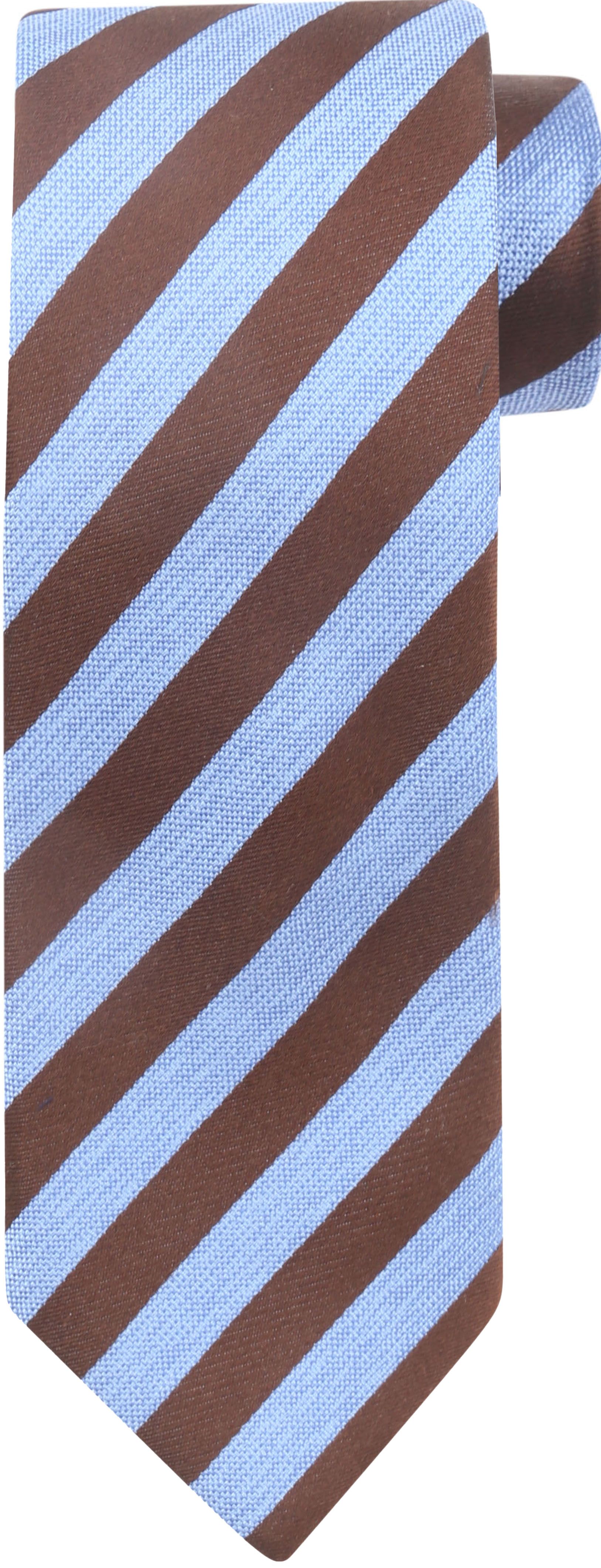 Suitable Krawatte Seide Streif Blau Braun TI24-22 kaufen | Suitable