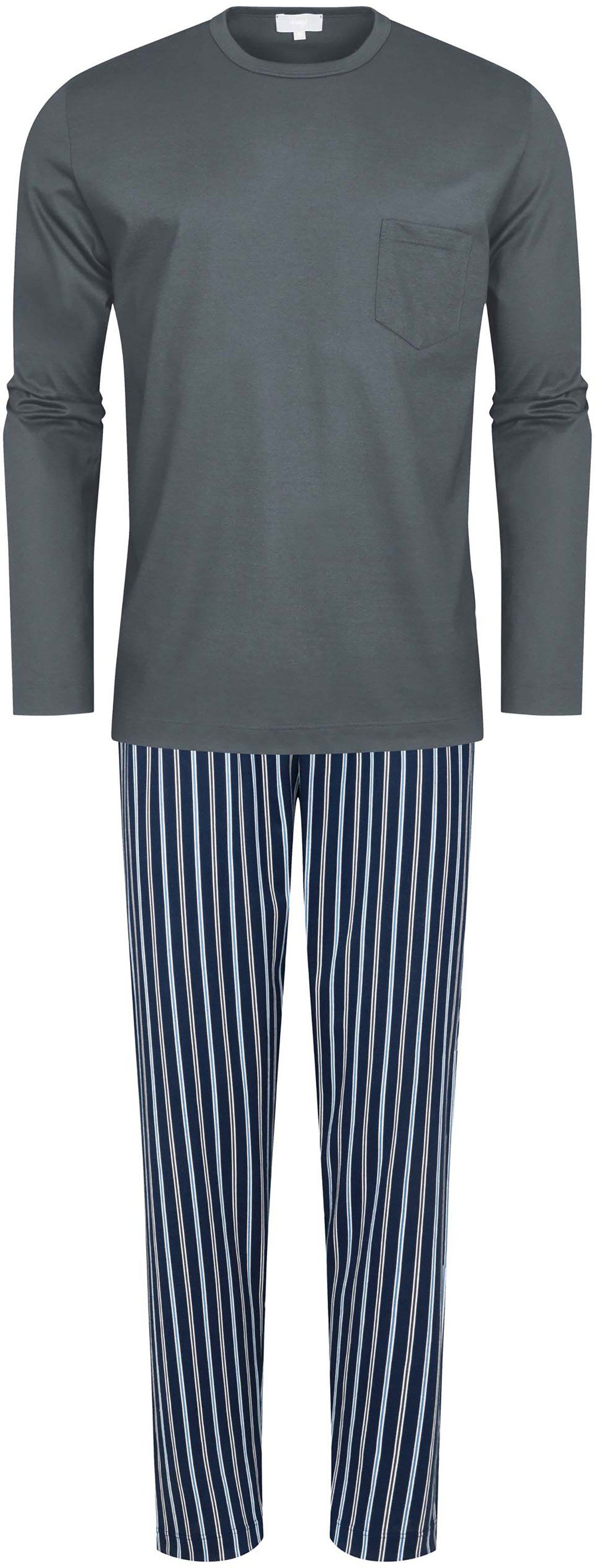 Mey Nightwear Portimo Long Grey size 38-R