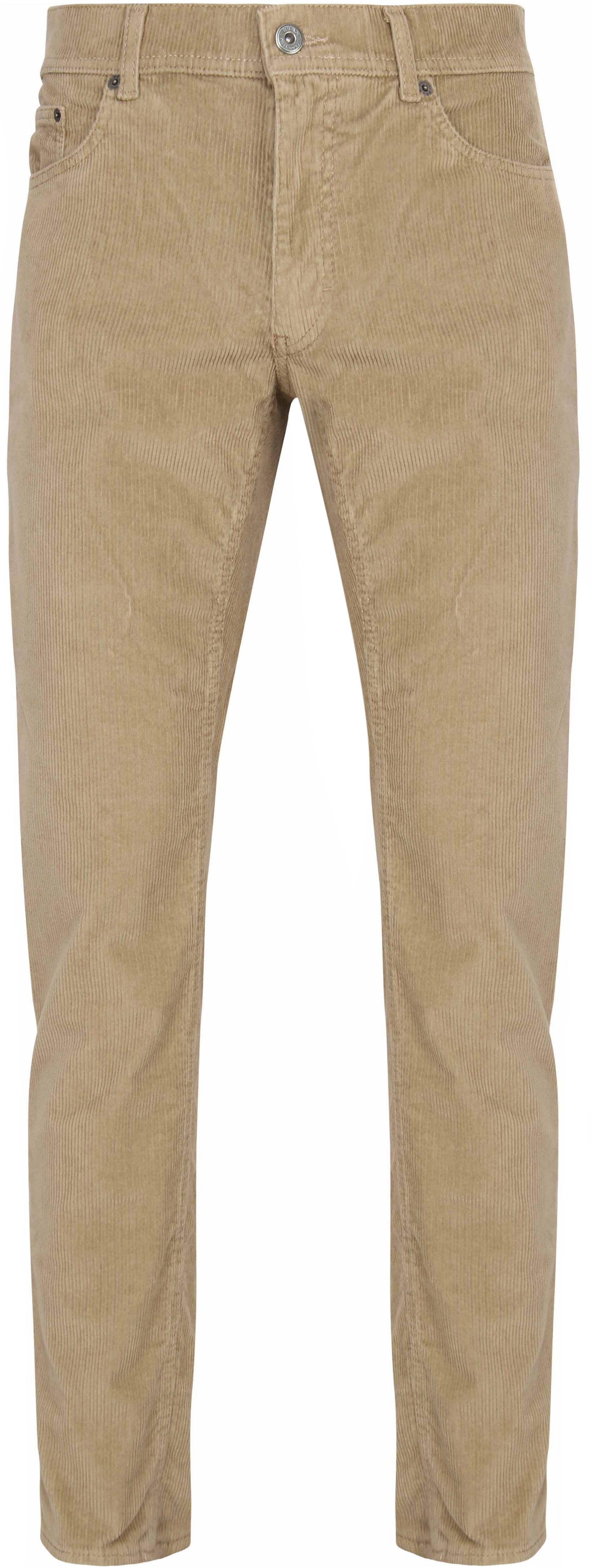 Brax Cooper Trousers Corduroy Beige size W 40 product