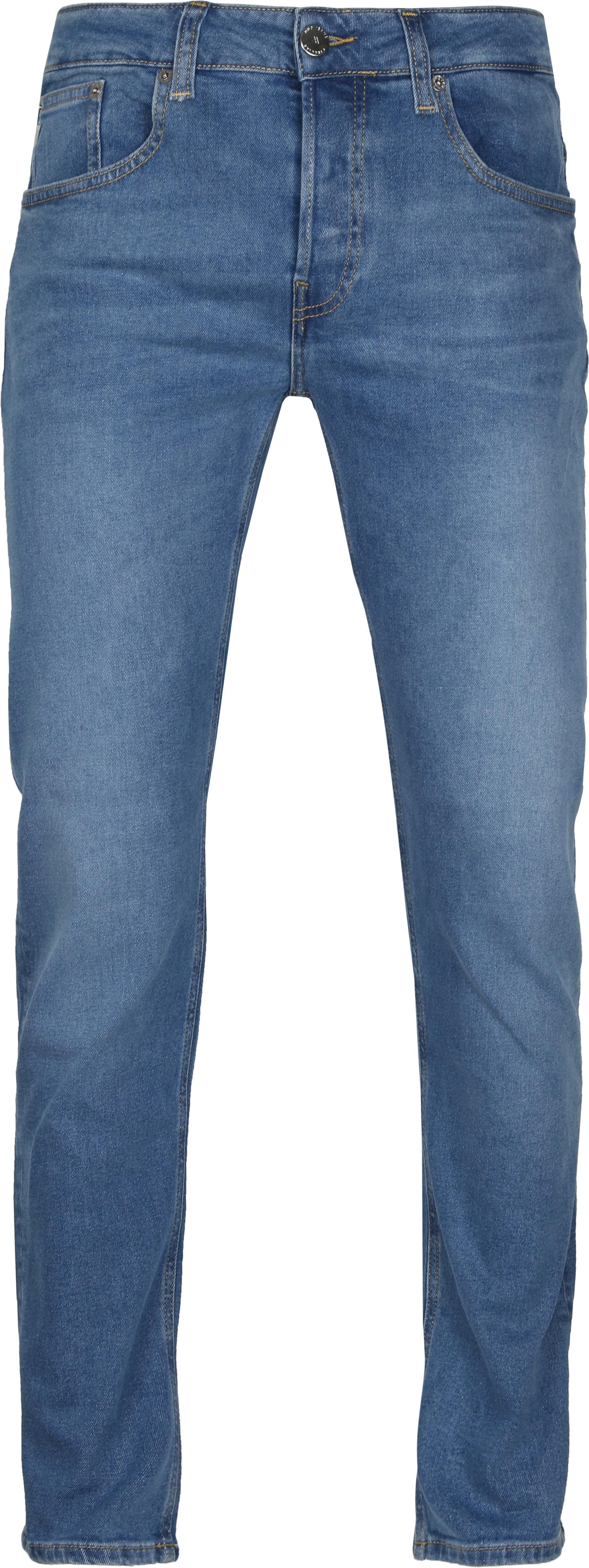 MUD Jeans Denim Regular Dunn Stretch Blue Dark Blue size W 31