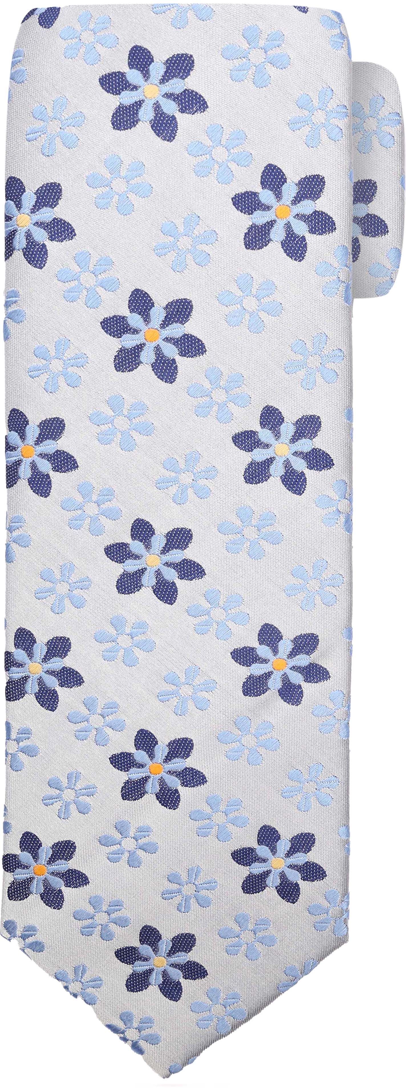 Suitable Krawatte Seide Blumen Blau TI23-15 kaufen | Suitable