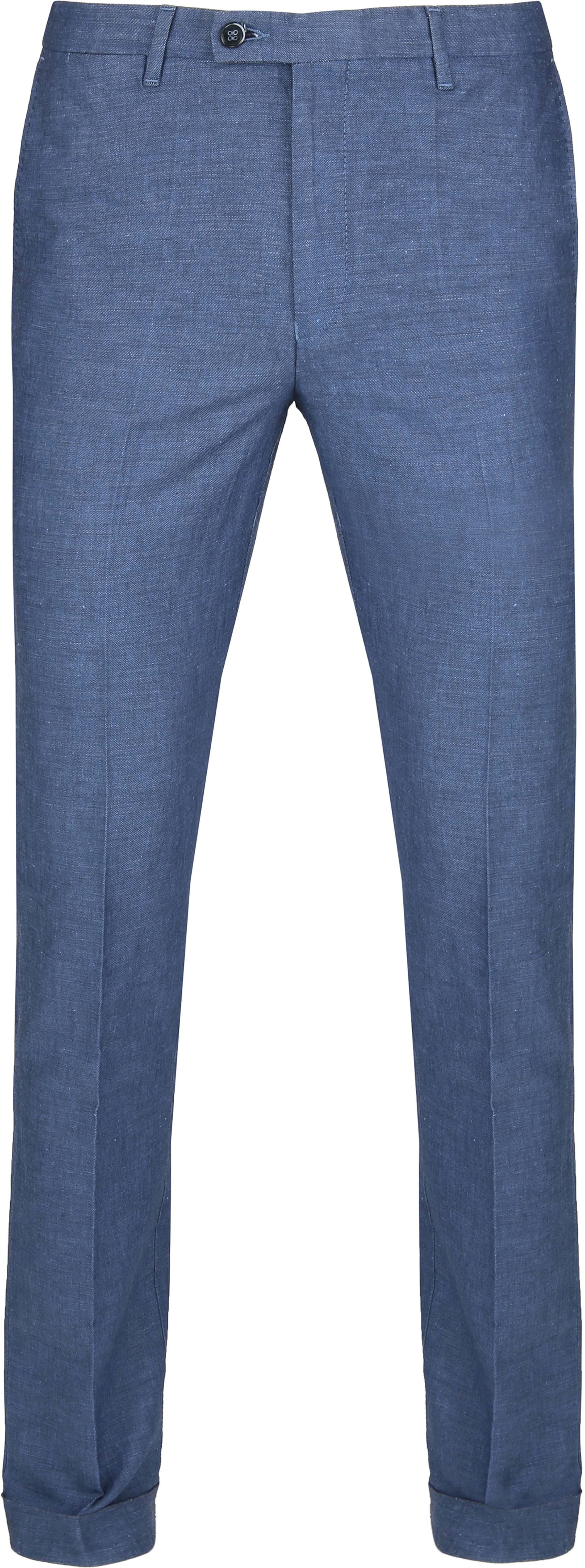 Suitable Pantalon Pisa Melange Blue size 36-R