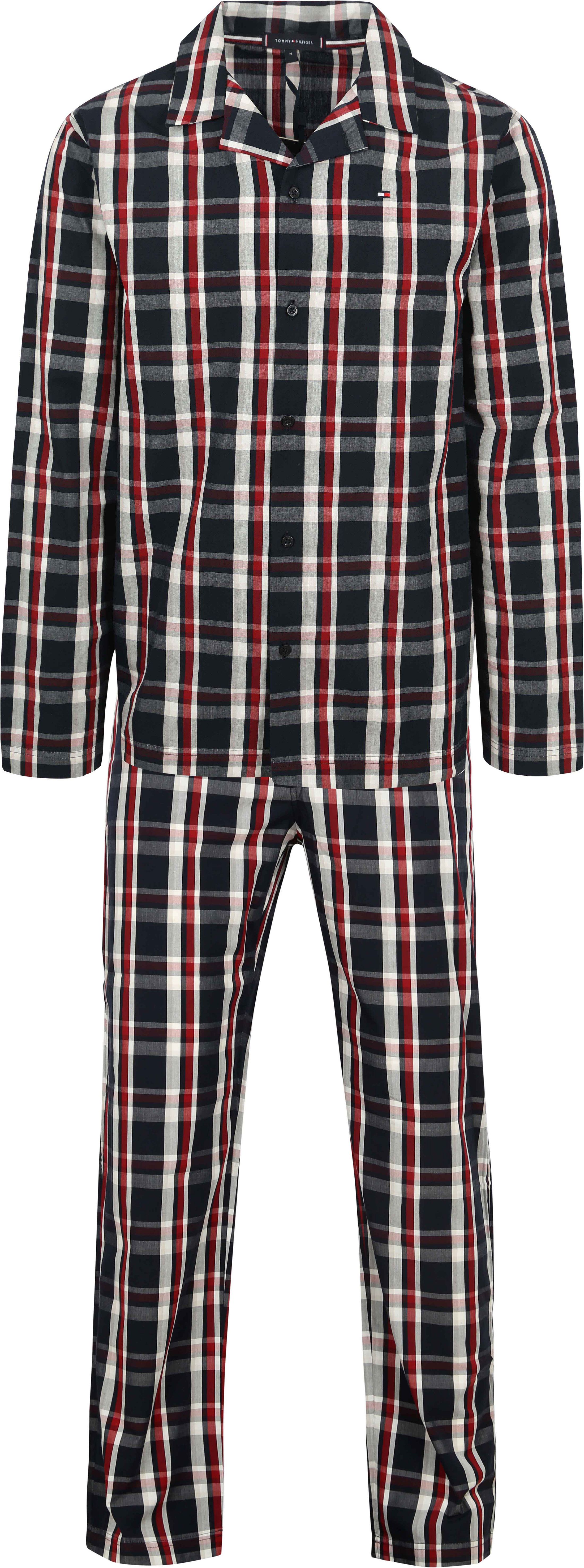 Tommy Hilfiger Pyjama Set Plaid Dark Blue order online | UM0UM03066-0MT | Suitable Finland