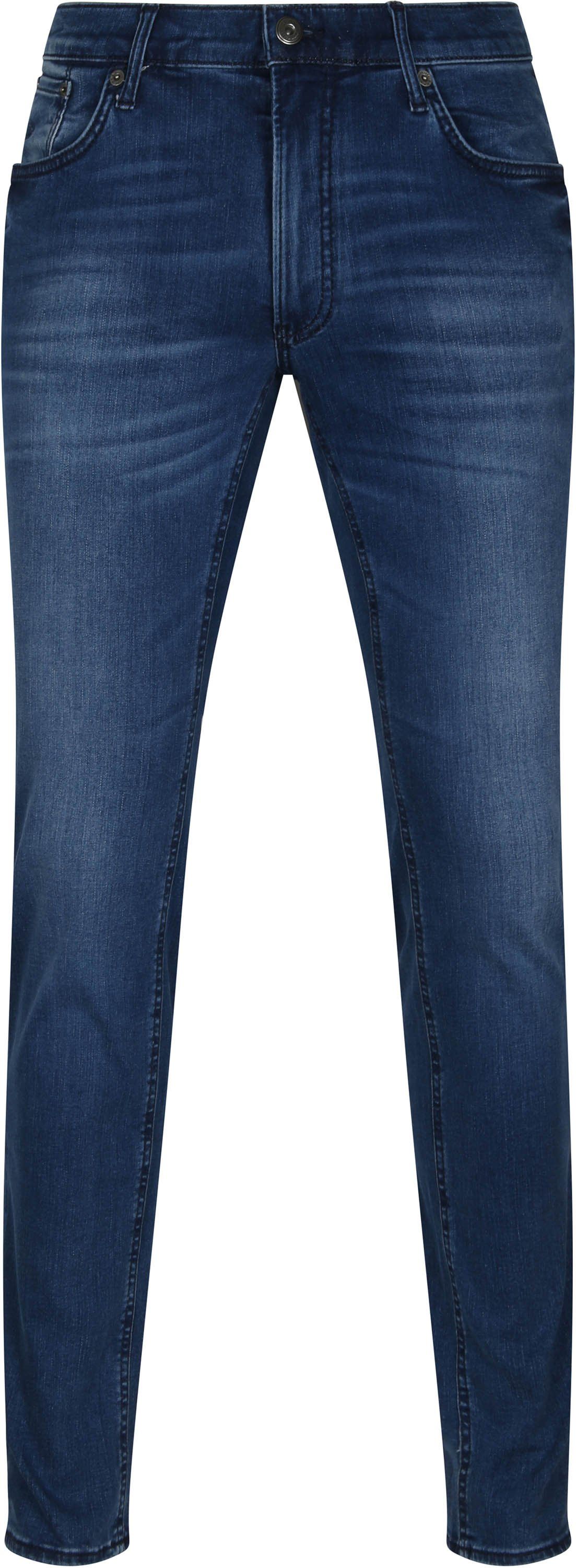 Brax Chuck Denim Jeans Used Blue Dark Blue size W 33