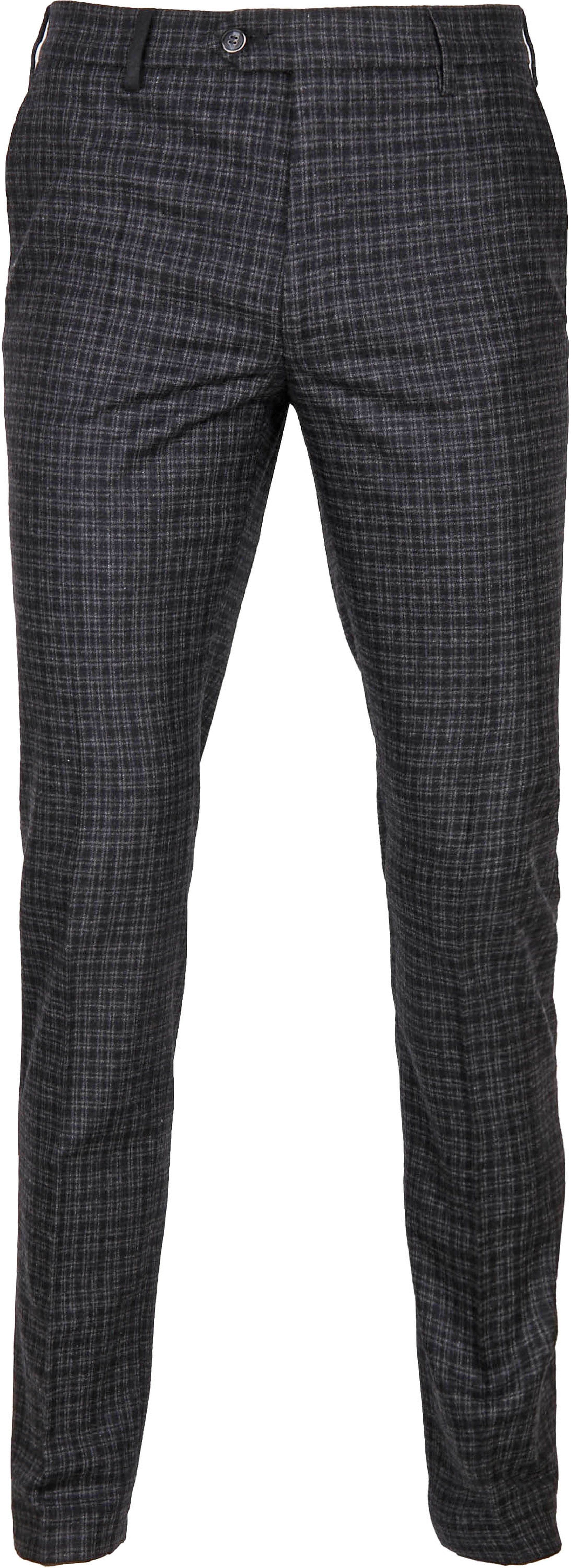 Suitable Pantalon Milano Pane Anthracite Dark Grey Grey size W 32/33