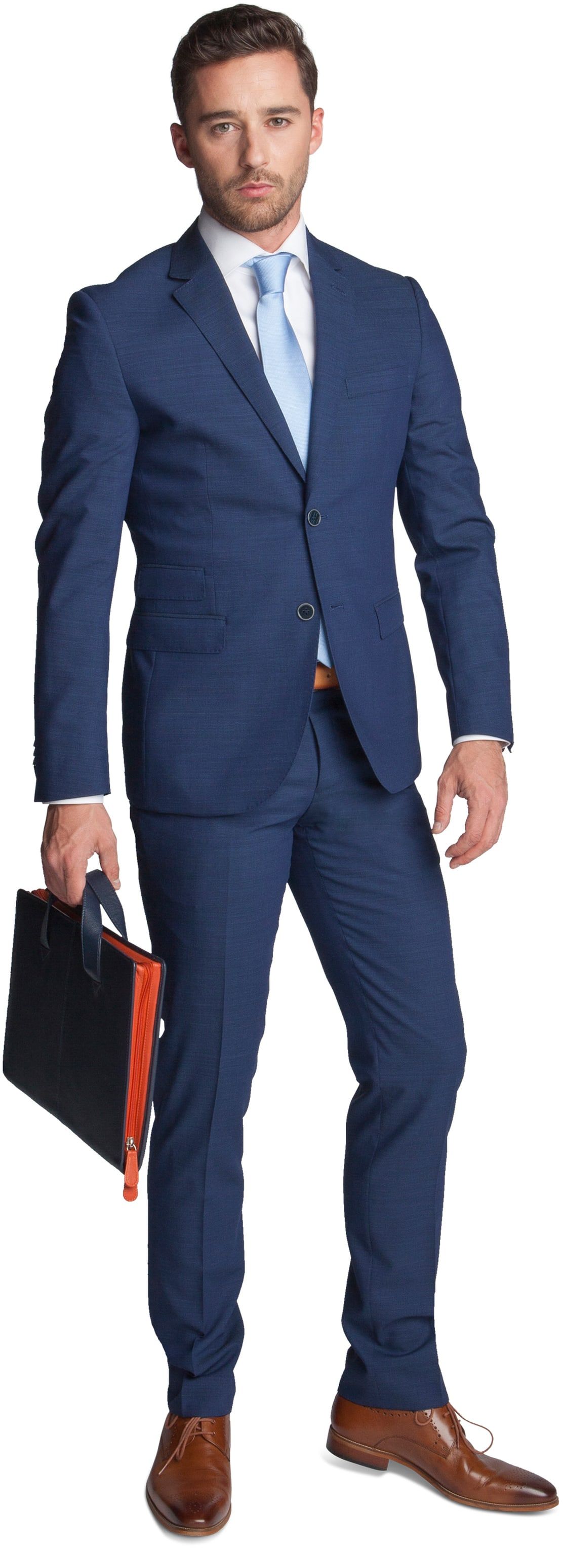 Suitable Suit Geneve Dark Blue size 38-R