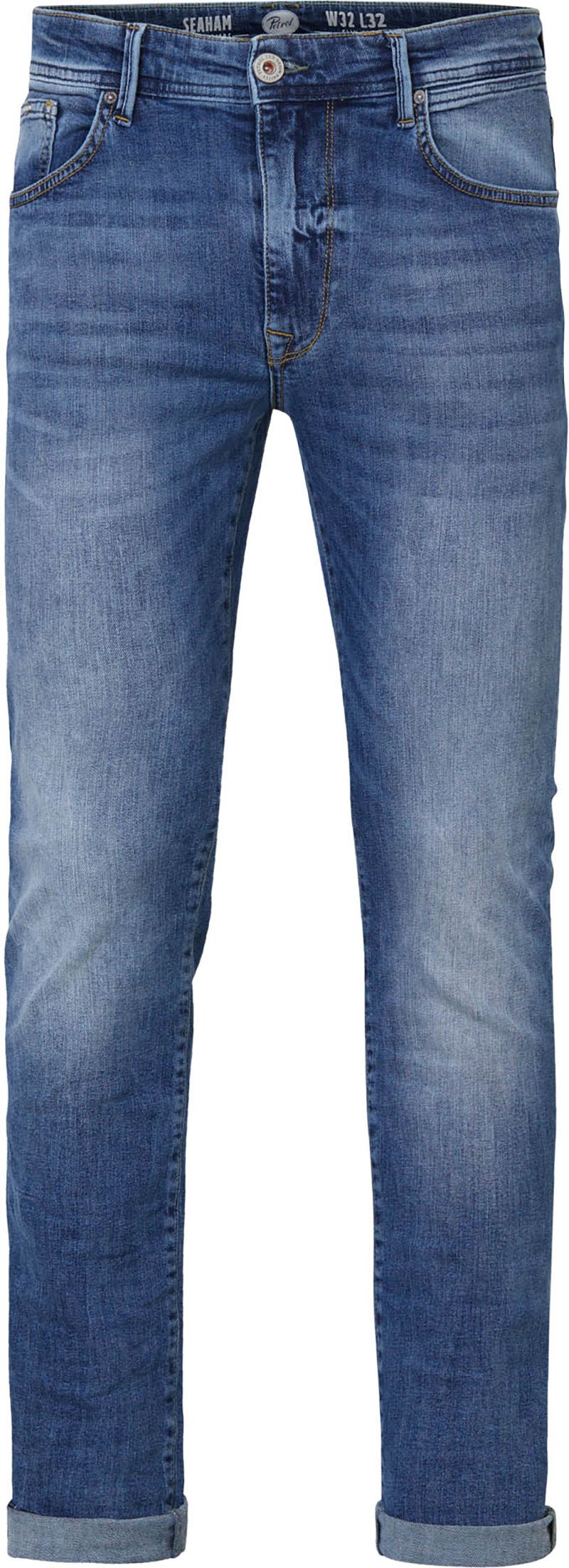 Petrol Seaham Jeans Indigo Blue SEAHAM-FUTUREPROO-5713 kopen | Suitable