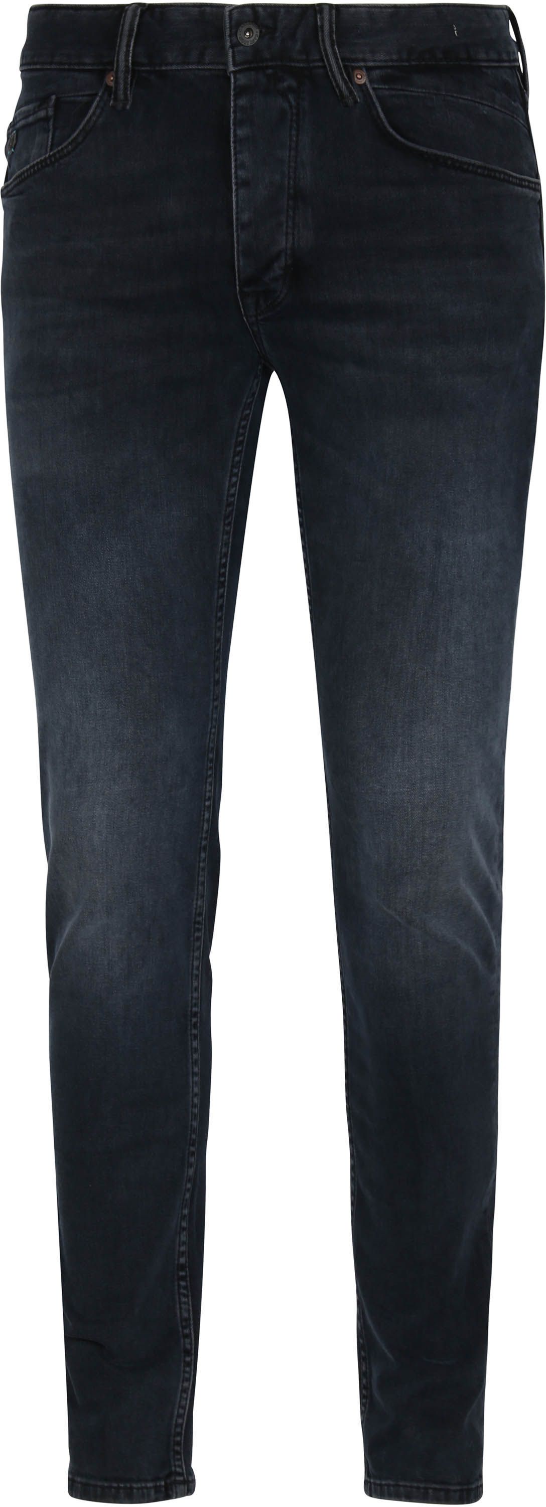 Cast Iron Riser Slim Jeans Vintage Washed Denim Schwarz CTR215702-VDB kaufen | Suitable