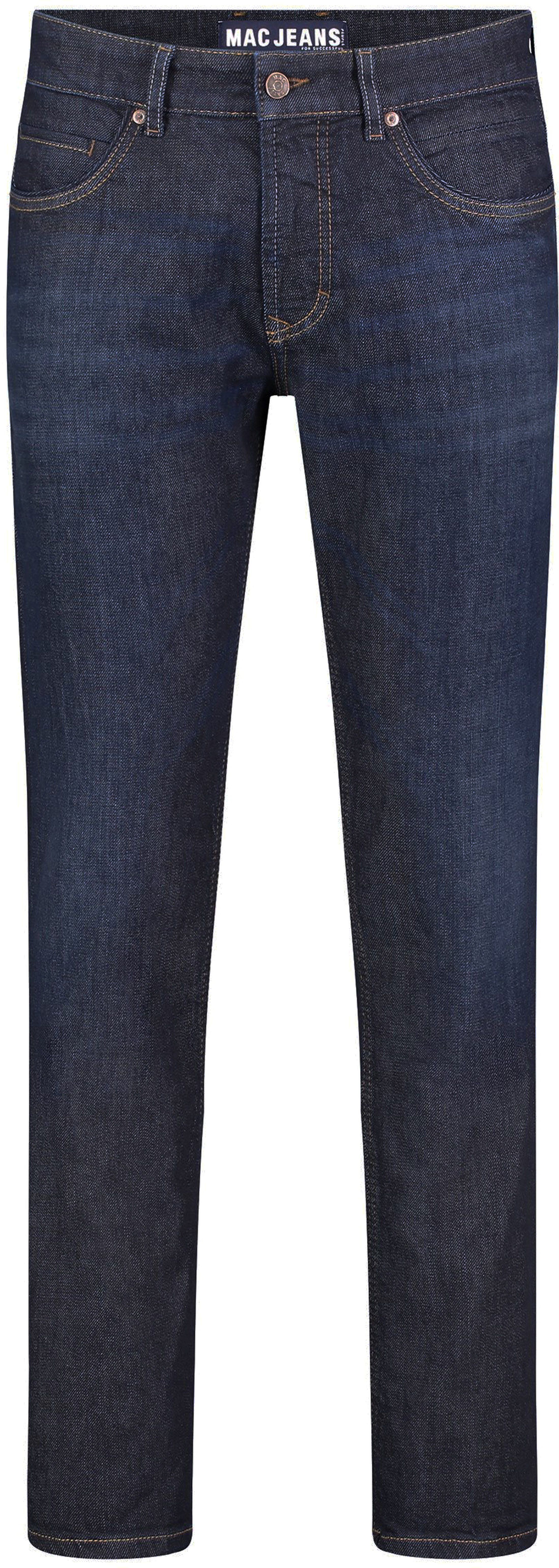 Mac Jeans Arne Pipe Denim Flexx Dark Blue Blue size W 36