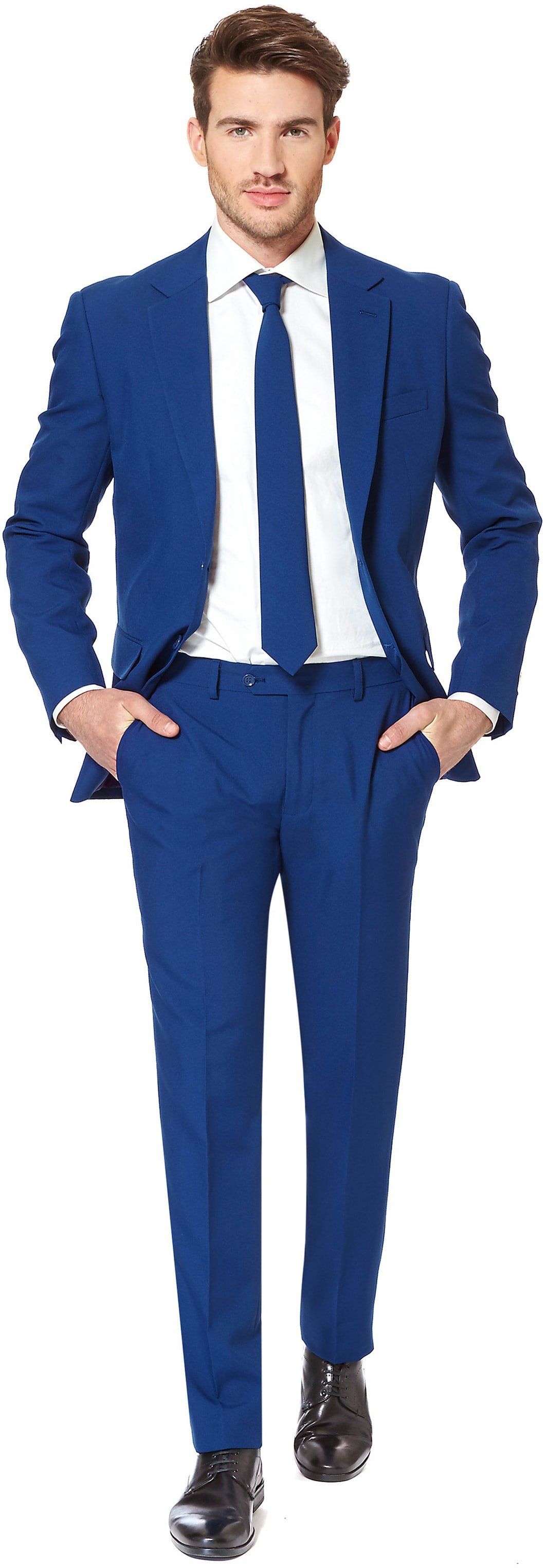 OppoSuits Costume Marine Royale Bleu taille 50