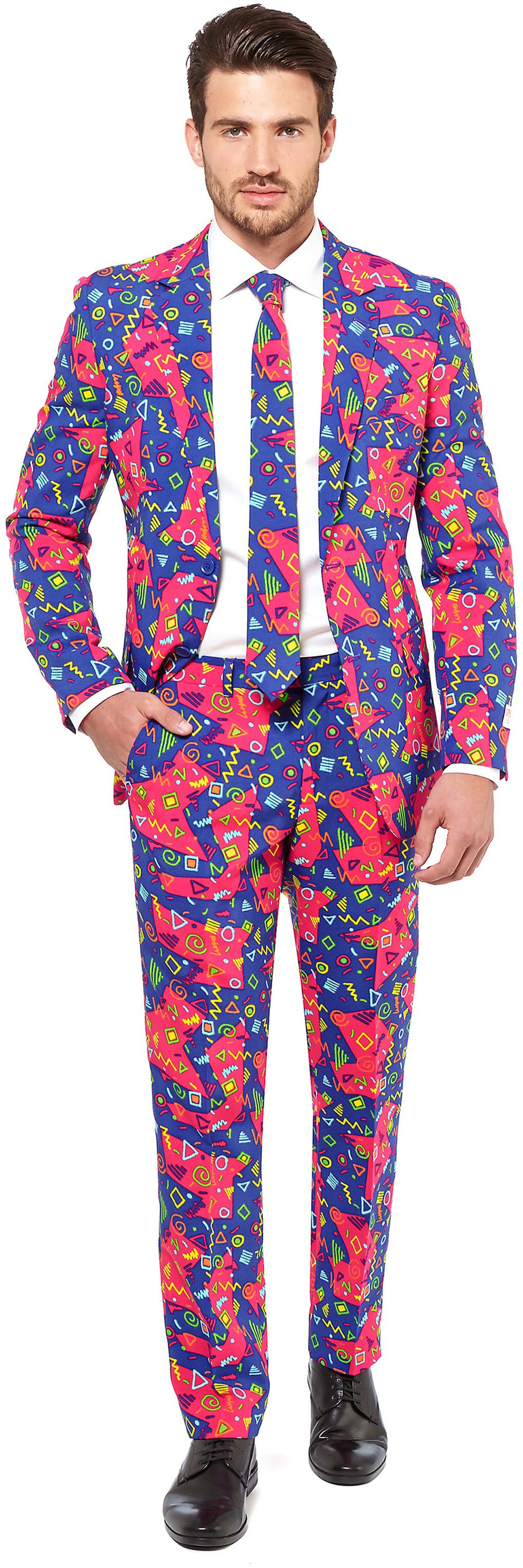 OppoSuits The Fresh Prince Suit Purple Pink size 40-R