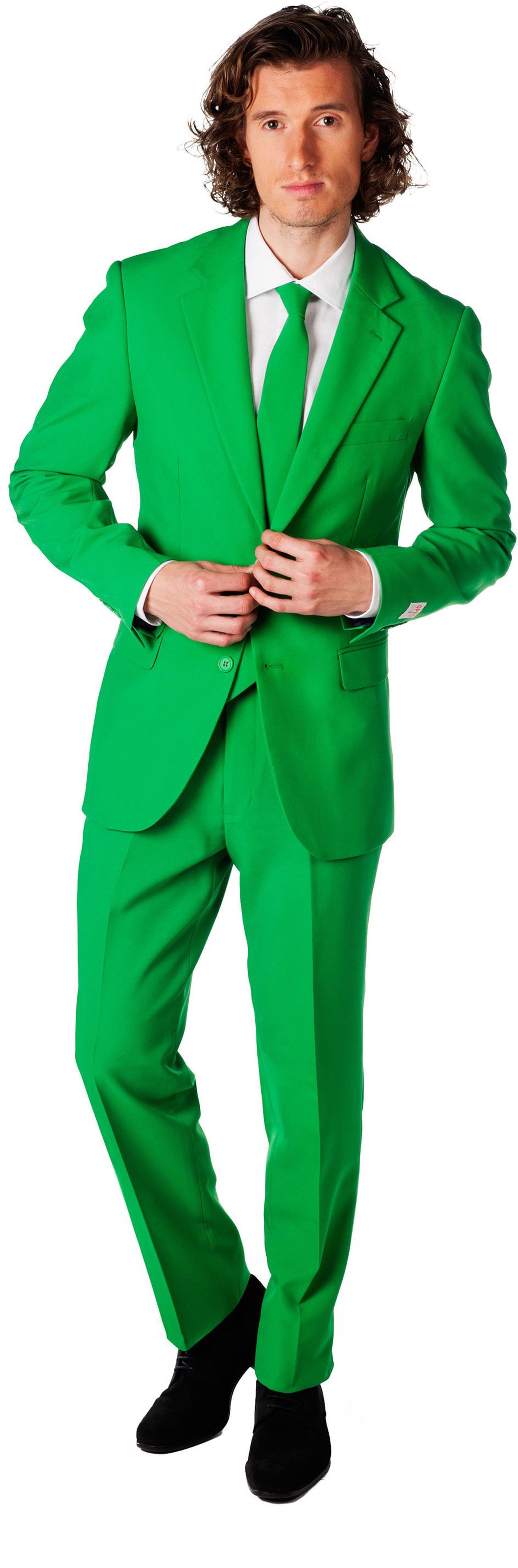 OppoSuits Costume Evergreen Vert taille 56