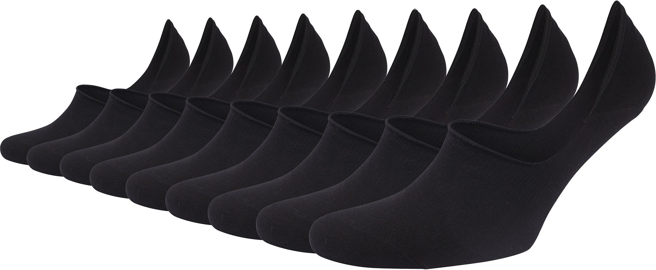 Füßlinge/ Sneaker Socken Schwarz im 9er-Pack aus Bio-Baumwolle kaufen | Suitable