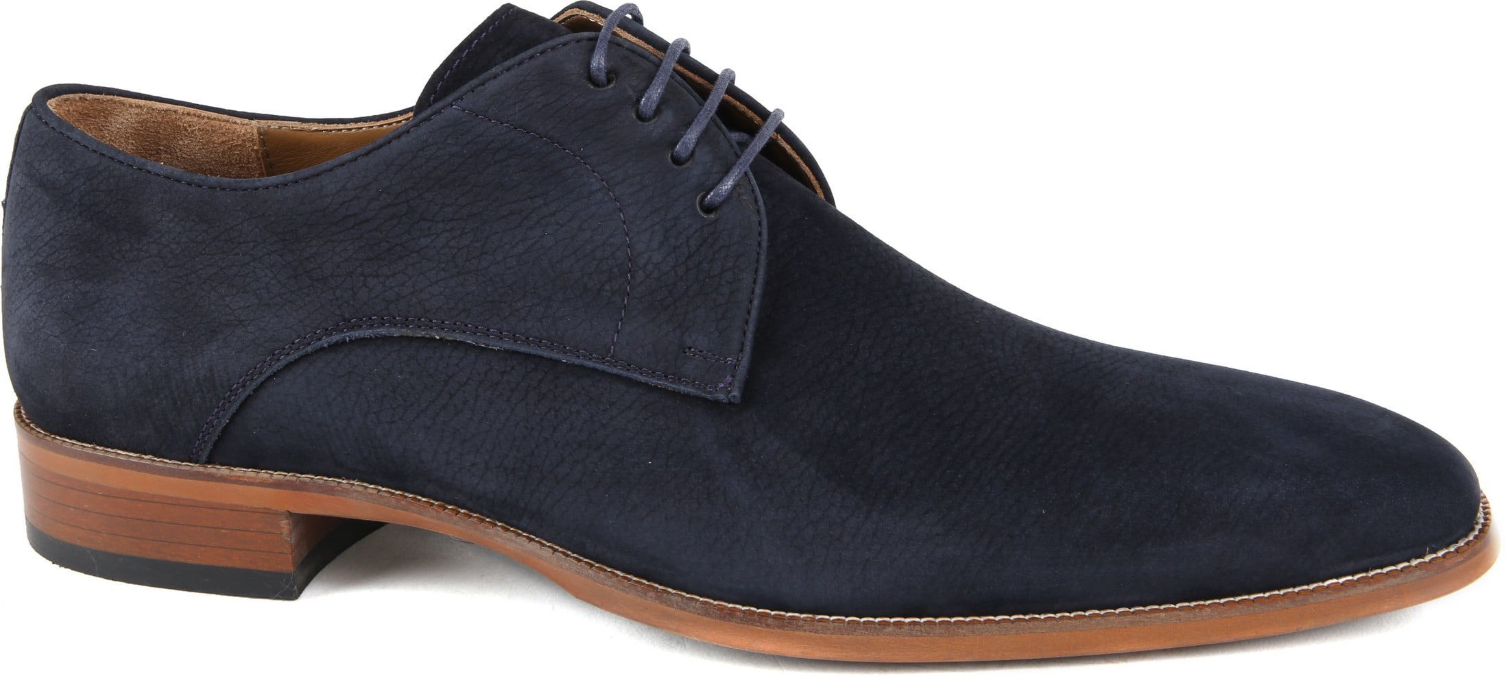 Suitable Leather Shoe Dark Dark Blue Blue size 10.5