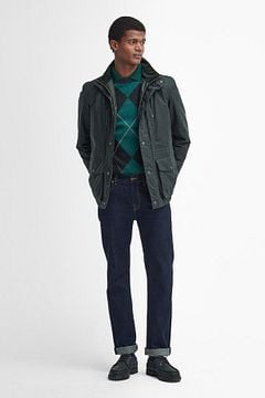 Barbour Falstone Wax Jacket Dark Green MWX2346-SG51 order