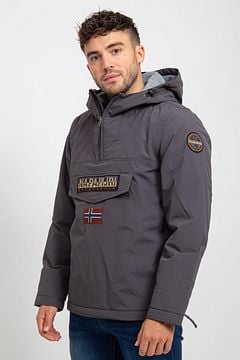 NAPAPIJRI ナイロンジャケット グレー Napapijri（ナパピリ）の「NAPAPIJRI Jackets（テーラード