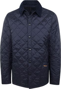 Barbour Heritage Liddesdale Quilted Jacket Navy MQU0240-NY92 Barbour Heritage Liddesdale Quilted Jacket Navy MQU0240-NY92