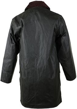 Barbour Border Wax Jacket Green MWX0008-SG91 order online