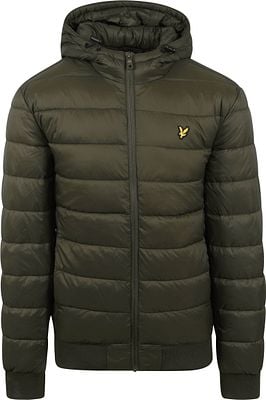 Lyle and scott green parka hotsell