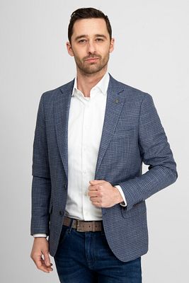 Royal blue sports jacket sale