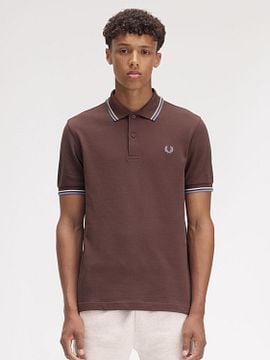 Fred Perry M3600 Polo Shirt Brown Y66 M3600-Y66 order online