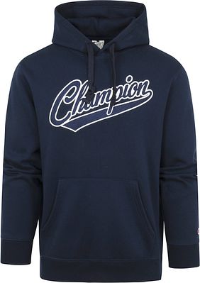 Champion Hoodie College Logo Dark Blue 217886 BS538 NVB order online Suitable