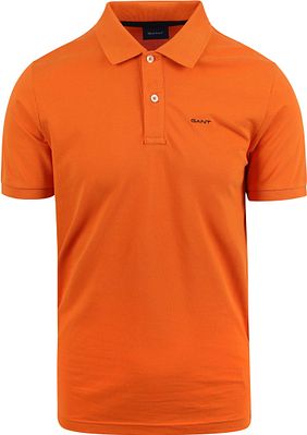 Gant Polo Shirt Pique Rugger Orange 2003179 860 order online Suitable