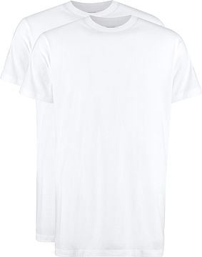 Extra Large White T Shirts Slater 2-pack T-shirt Extra Long White
