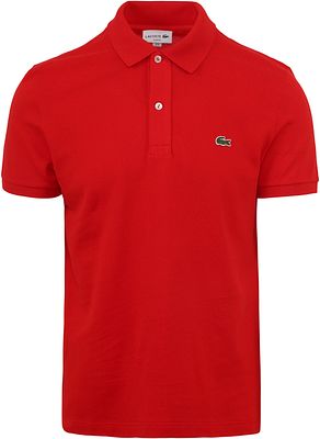 Lacoste Polo Shirt Pique Red order online PH4012 240 Suitable Portugal