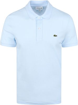 Blue lacoste shirt best sale