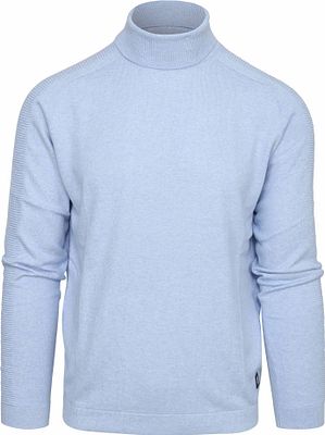 Powder blue turtleneck sweater best sale