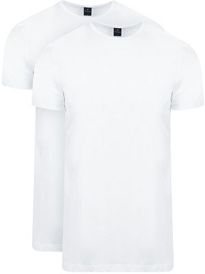 Suitable Ota T Shirt Round Neck White 2 Pack 100 2 O White Ota